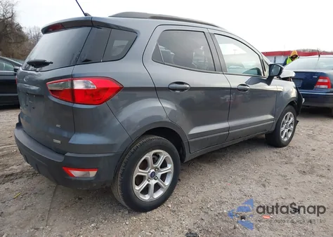 2019 Ford Ecosport Se из США, поврежденный, VIN MAJ3S2GE1KC306152